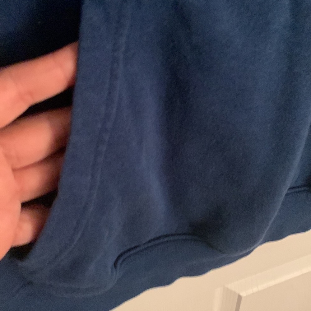 Nike  Funnel Fleece Blue Hoodie/Sweatshirt Size M #570 - Picture 5 of 12